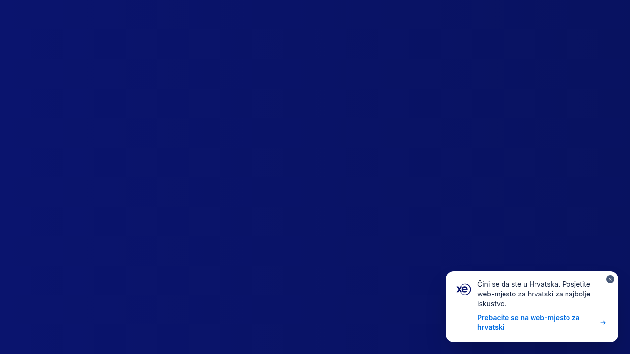 Xe.com, a popular online platform for comparing exchange rates and facilitating international money transfers.