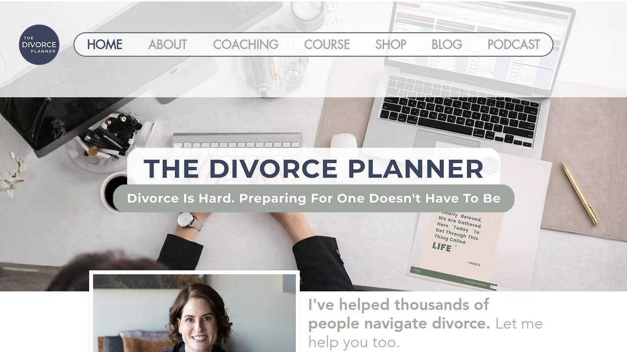 The Divorce Planner website offers guidance and tools for preparing for divorce, including mediation checklists.