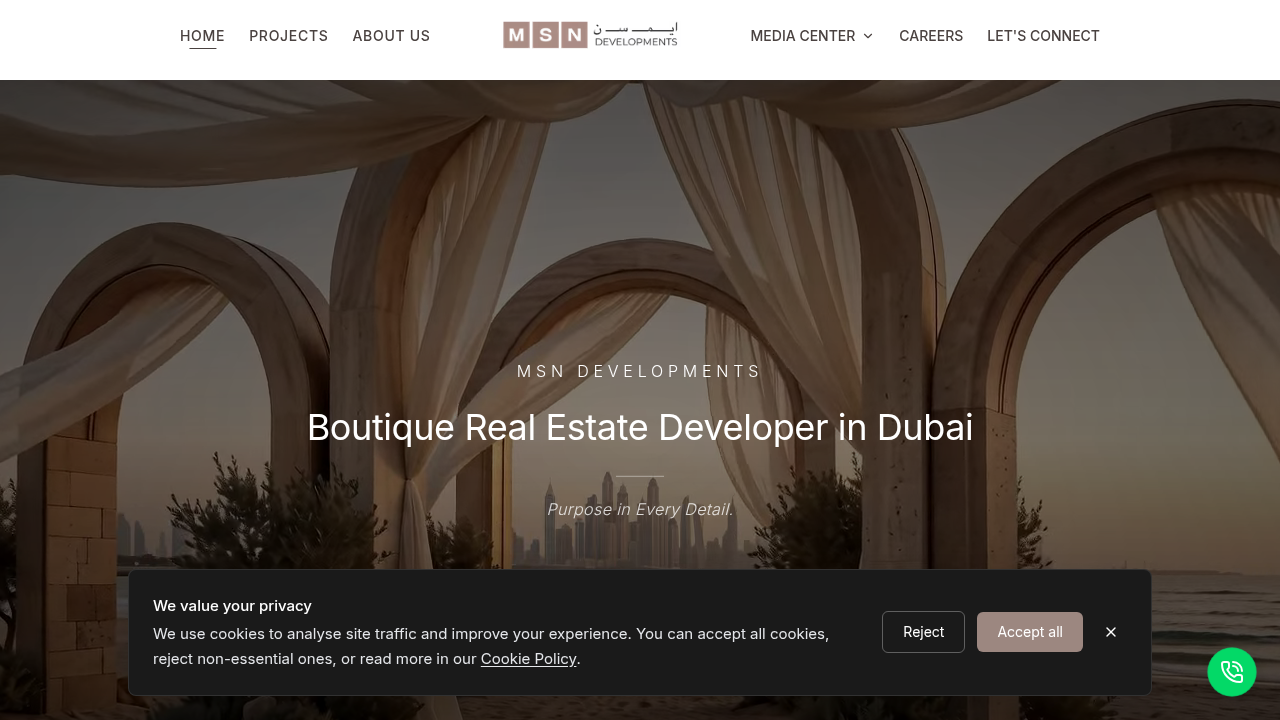 MSN Developments provides market updates and trends on the Dubai real estate sector.